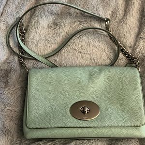 Tiffany blue Coach Purse